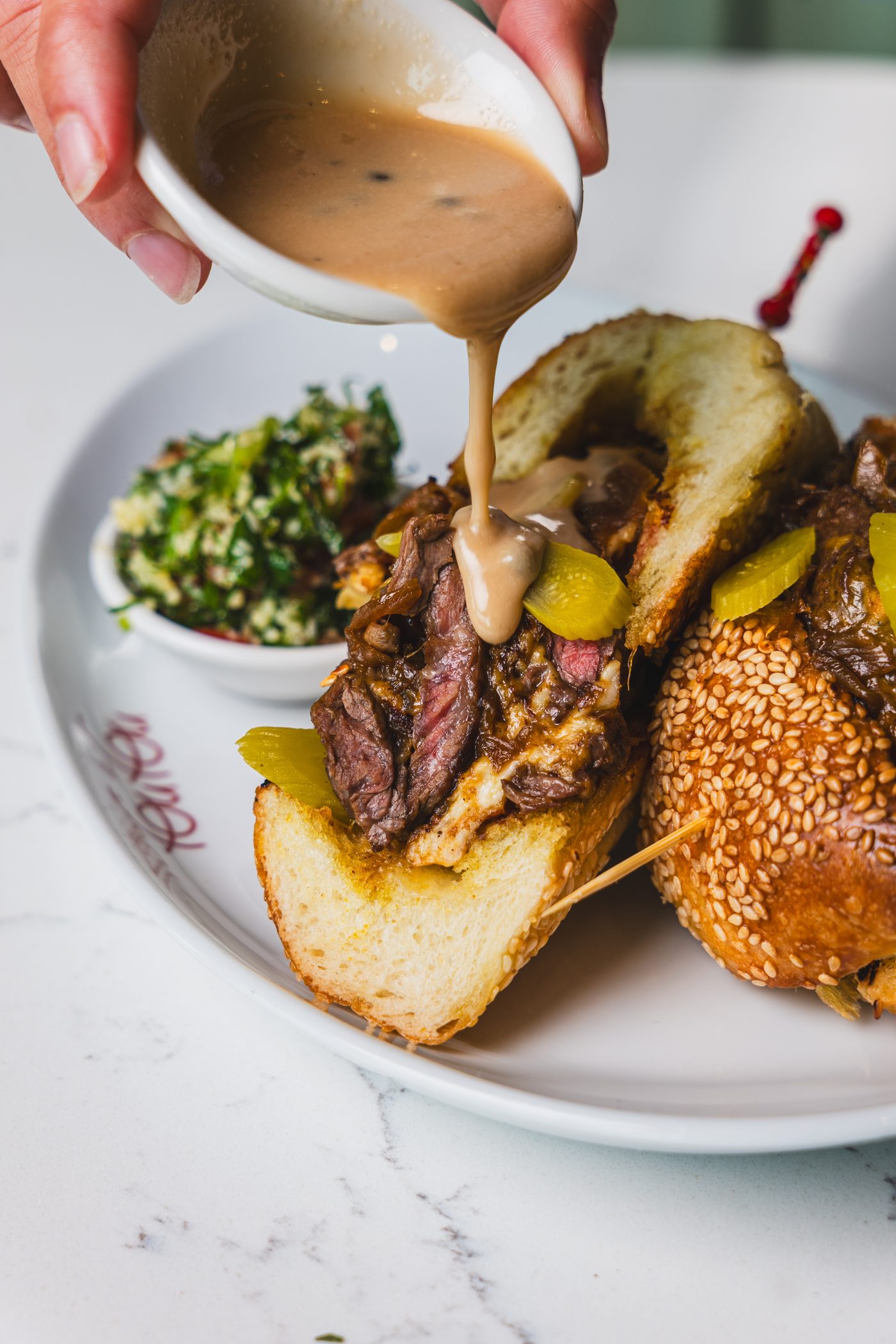 Sandwich au steak de MAFI